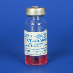 Тест-флакон с питательной средой для отмывки ворсин, 8 мл, стерильный, стекло