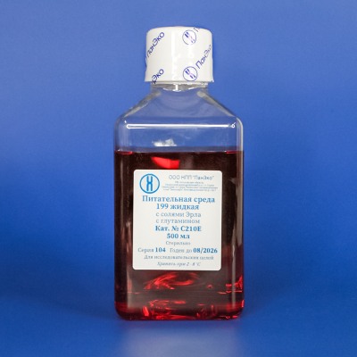 Medium 199 with Earle's Salts, with glutamine 