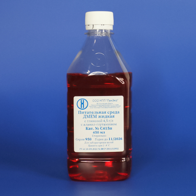 DMEM medium, with alanyl-glutamine, glucose content 4.5 g/l, with Na pyruvate