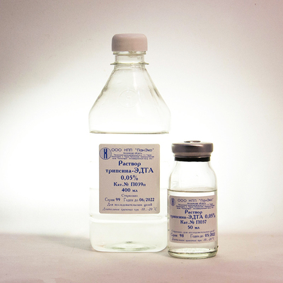 Trypsin-EDTA 0.05% solution with Hanks salts